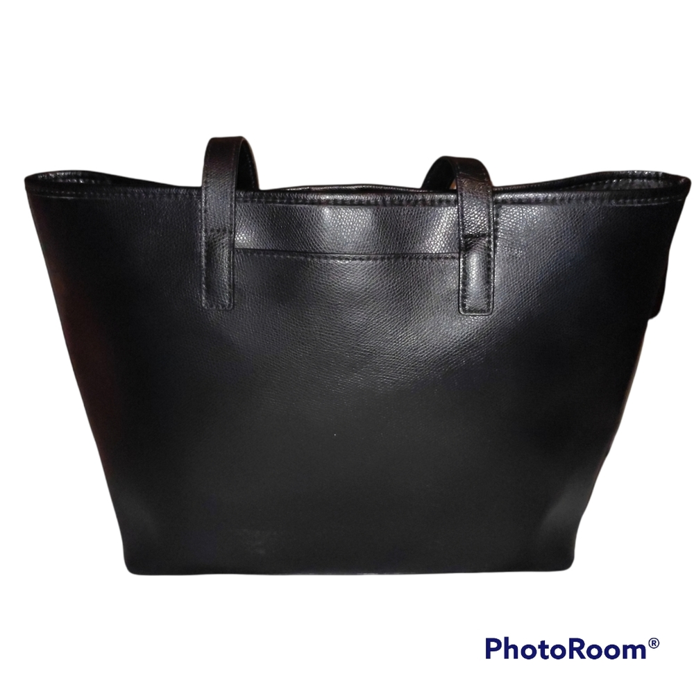 MICHAEL Michael Kors Travel Black Leather Tote - Picture 2 of 13